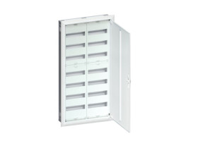 Rozdzielnica podtynkowa 168 modułowa 14x12M kompletna drzwi metal IP30 FWU72S HAGER