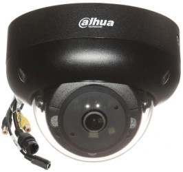 Kamera kopułkowa IP 4.7Mpx 2.1mm IPC-HDBW3441R-AS-P-0210B-BLACK WizSense wandaloodporna