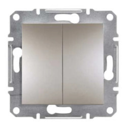 ASFORA Łącznik świecznikowy bez ramki brąz EPH0300169