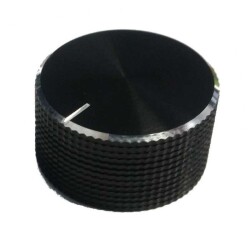 GAŁKA POTENCJOMETRU GCL22 CZARNA 20mm H-12mm