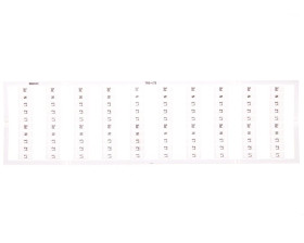 Oznaczniki WMB 10x L1 L2 L3 N PE 793-472 /5szt./