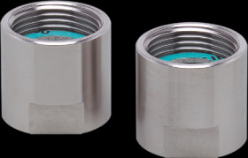 Installation adapter, G 3/4, G 1/2 for flow sensors SM7, SU7, E40214