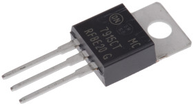 Regulator napięcia -15 V TO-220 Otwór przezierny wyjścia: 1 Stałe MC7915CTG