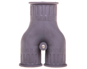 Rozdzielacz Y do węży osłonowych RILL SILVYN KLICK-Y 2x9/1x11 szara 6181110 /10szt./