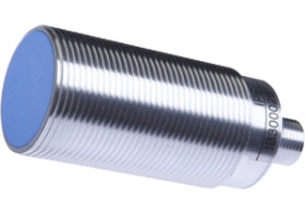 Czujnik indukcyjny M30x1.5 dł: 74mm zabudowany Sn: 0-20mm 15-30V DC 0-10V/4-20mA złącze M12 IP67 IB300026