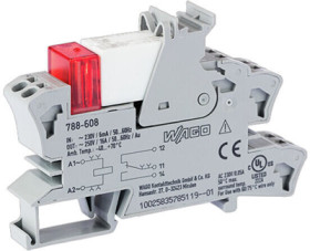 Relay module 1 Form C (NO/NC), 230 V (AC), 46000 Ω, 16 A, 788-608