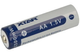 Akumulator; Li-Ion; AA/R6; 1,5V; 2000mAh; fi 14,5x50,5mm; 2 piny; Xtar; R6 AA; z zabezpieczeniem PCM