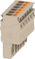 Plug, 1.0 x 5.5 mm for terminal block, 2882710000