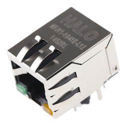 Złącze RJ45 Żeński Złącze RJ45 Halo Electronics, proste