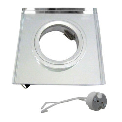 Oprawa sufitowa DENZEL Clear LED GU10 MR16 halogenowa