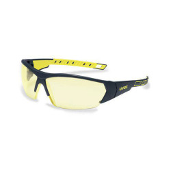 uvex 9194365 i-works Safety Glasses Anthracite/Yellow 1 pc.