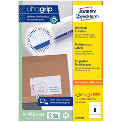 Avery-Zweckform 6138 Labels All-purpose Paper White Durable