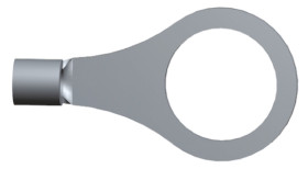 Zacisk oczkowy rozmiar przewodu 0.4mm² Ø , M4 (#8) nieizolowany średnica wew 4.34mm TE Connectivity