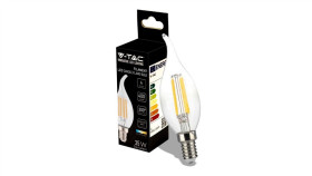 Żarówka Led Filament 4W E14 Cf37 4000K 400Lm 300St. 214429