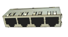 Złącze RJ45 Żeński Złącze RJ45 Montaż na płytce drukowanej Cat5e TE Connectivity, 90° 8-żyłowe