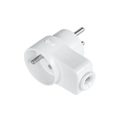 Wtyczka sieciowa z gniaz. WTG-10 Elgotech z gniazdem