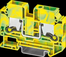 1329550 Schutzleiterklemme XTV Push-X, 10 mm² - grün-gelb