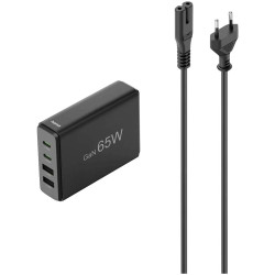 Hama 201979 USB Charging station 4 ports 2xUSB-C 2xUSB-A 65W Black
