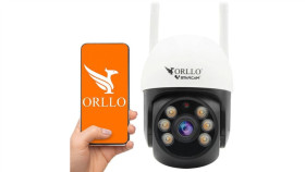 Kamera Ip Orllo Obrotowa Zewnętrzna Wifi Z16
