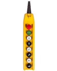 Kaseta suwnicowa góra-dół 2-biegowa + lewo-prawo 2biegowa + przód-tył 2-biegowa + przyciski O-I PKS-8\W08