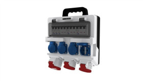 Rozdzielnica Budowlana Tr-S 32A 2X16a 4X230v Schuko Mennekes Doktorvolt 2926