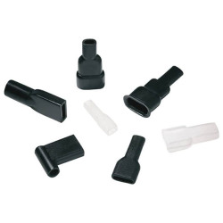 HellermannTyton 632-02060 HV2206 PVC Black Bend Relief &#xD8;5.6mm 1pc