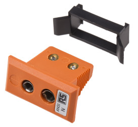 Złącze termoparowe Panel termopary RS PRO do Termopara typu N Standardowy Zacisk nylonowy