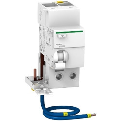 Wyłącznik automatyczny, Typ A, 1P + N, 63A, 110V, Schneider Electric, Vigi iC60