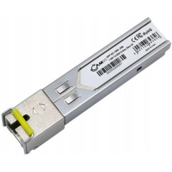 Moduł SFP (mini-GBIC) jednomodowy SC LC simplex TX=1550nm 20km 1,25Gbit/s