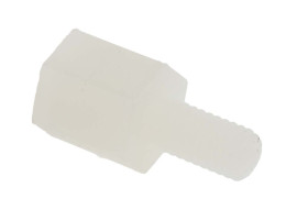 Kołek dystansowy gwint M3 x M3 długość 6mm Nylon 66 Żeński/męski Sześciokątny RS PRO