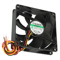 Wentylator 92x25 12V MF92252V1 -G99 Vapo 87,5m3/h 3-przew. SUNON