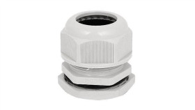 Dławnica Kablowa 25-33Mm Ip67 Gwint Calowy Jasnoszara Pg36