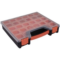 Quadrios 23SA094 Assortment Box 14 Fixed Compartments Clip Lock Mobile