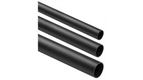 Rura Elektroinstalacyjna Sztywna, Gładka Czarny Crl-20 2M (Paczka 25Szt.)