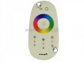 Sterownik taśm LED RGB z pilotem radiowym ( + ) 6A