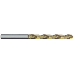 Exact 32532 HSS Twist Drill Bit 3mm Tin Coated Steel Alloy Pack of 10