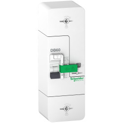 RCCB, Typ A, 1-biegunowy, 60A, 500mA, Schneider Electric, R9F Resi9 250V ac