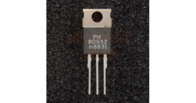 BD652 PNP Darlington transistor - Philips