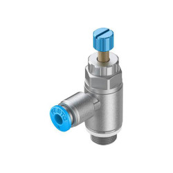 FESTO 197580 Choke GRLA 0.2-10 bar 1/8-QS-4-RS-D 1pc