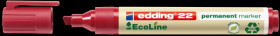4-22002 Eco-friendly permanent marker, red