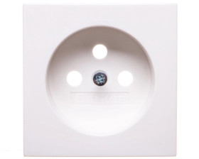 B.Kwadrat Płytka czołowa gniazda z/u śnieżnobiały 3963808999