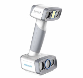 USB 3.0 Einscan H2 3MF, ASC, OBJ, P3, PLY, STL Shining 3D C7449 Skaner 3D Tak 0.05mm