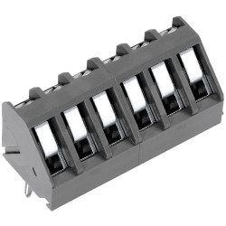 PTR Hartmann 50300060141F Screw Terminal 1.50mm&#xB2; 6 Pins Grey 1 Piece