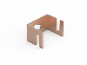 CU uchwyt do bednarki 50x4 miedziany 97401203 ELKO-BIS