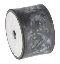 Mocowanie antywstrząsowe, M6, Ø 30mm, materiał: Guma naturalna 50Shore A, RS PRO