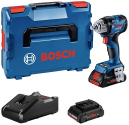 Wkrętarka udarowa akumulatorowa Bosch Professional GDS 18V-330 HC 06019L5002 18 V zaw. 2 akumulatory, zaw. ładowarkę, za