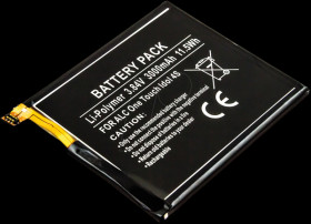 13334 Smartphone battery for Alcatel devices, Li-Po, 3000 mAh