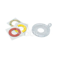 Blokada LOTO przycisków awaryjnych (22 mm), przezroczysta (5 szt.), 130823