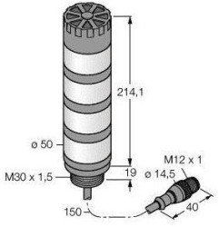 Sygnalizator łączony Turck TL50WGYRAQP