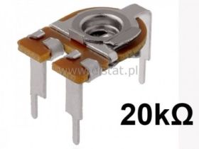 Potencjometr TVP1212-20K; montaż leżący; typ TVP